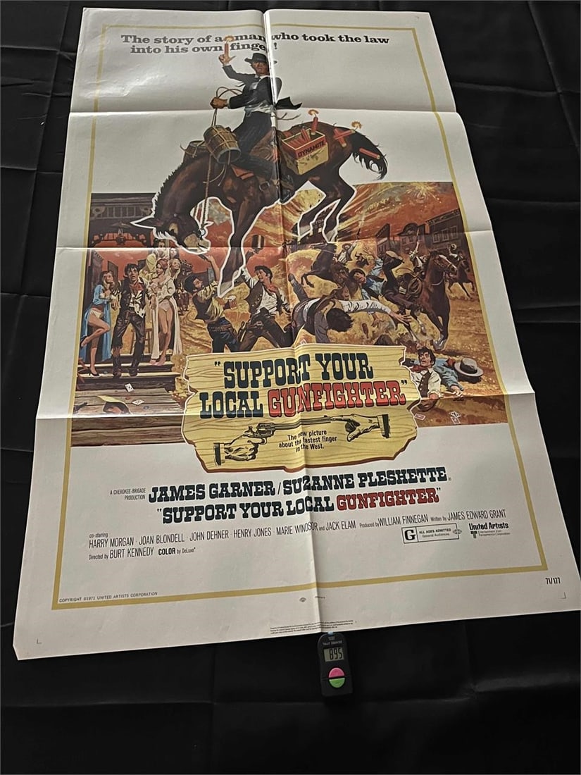 Support Your Local Gunfighter Orig Movie Poster (1 of 1)