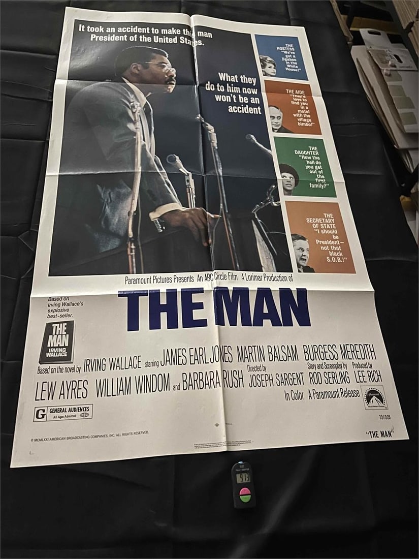 The Man Original One Sheet Movie Poster (1 of 1)