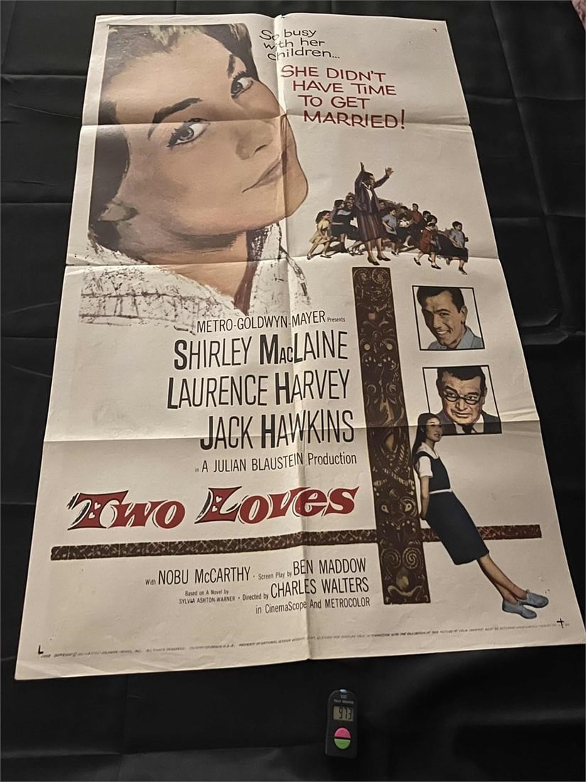 Two Loves Shirley Maclaine Original Movie Poster (1 of 1)
