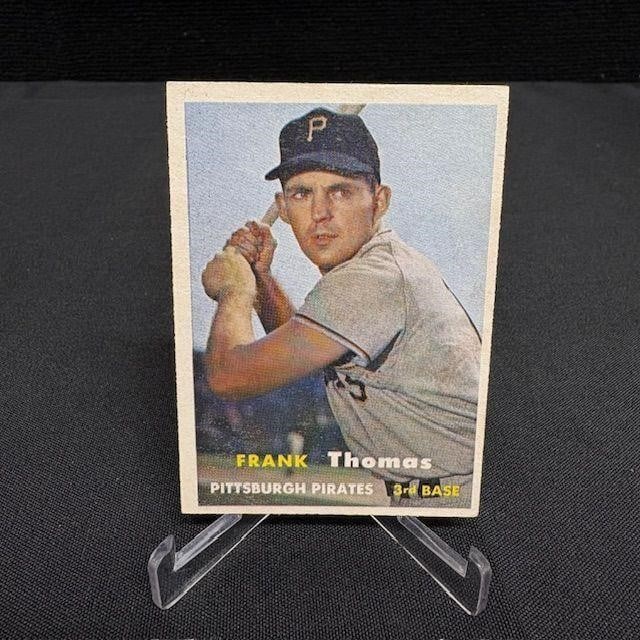 1957 TOPPS FRANK THOMAS CARD (1 of 2)