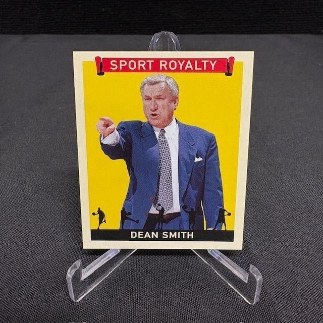 SPORTS ROYALTY HOF DEAN SMITH CARD (1 of 1)