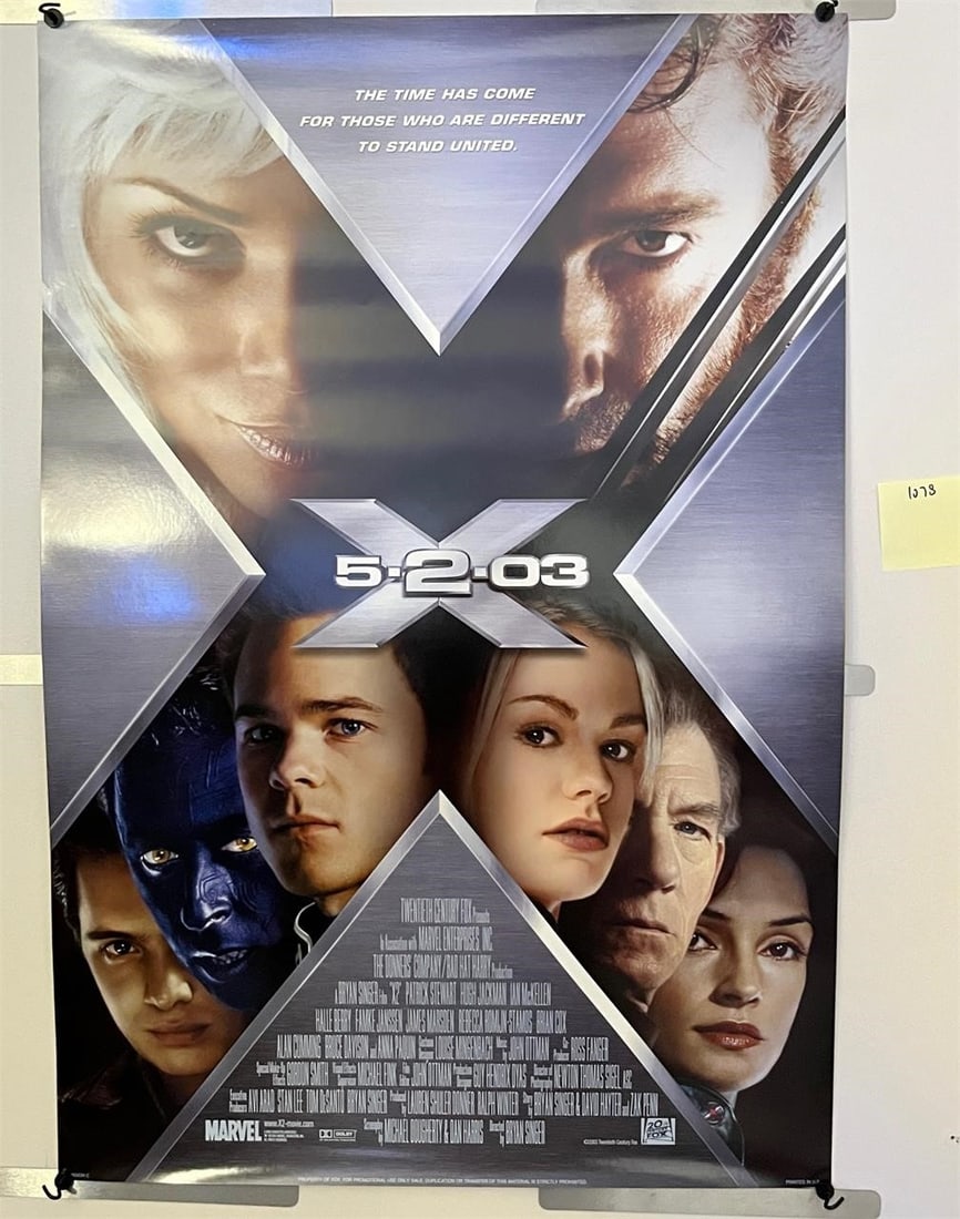 X-men First Movie Advance One Sheet Movie Poster (1 of 1)