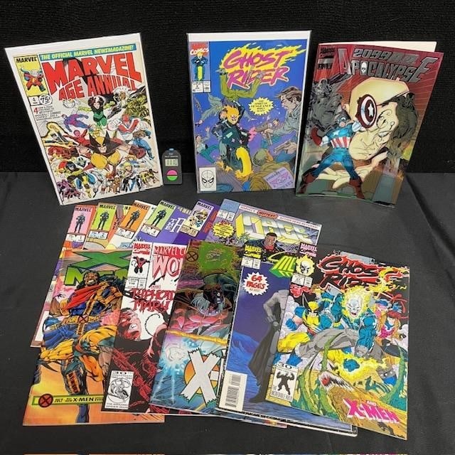 Marvel Copper Age Comics Feat Ghost Rider + (1 of 2)