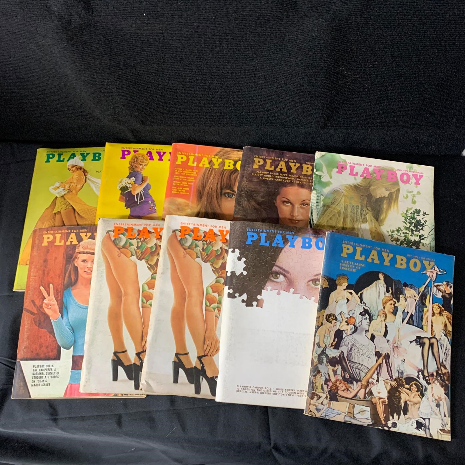 1970-1972 Playboy Magazines (1 of 1)