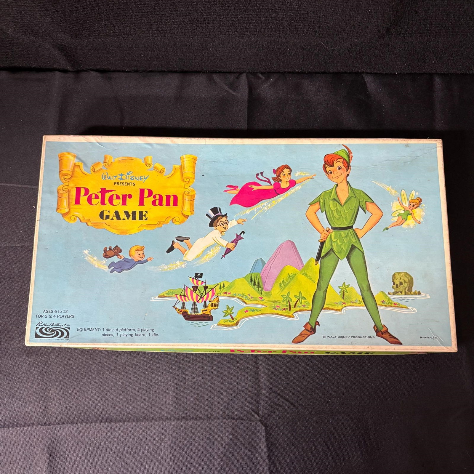 RARE Antique Peter Pan Board Game (1 of 4)