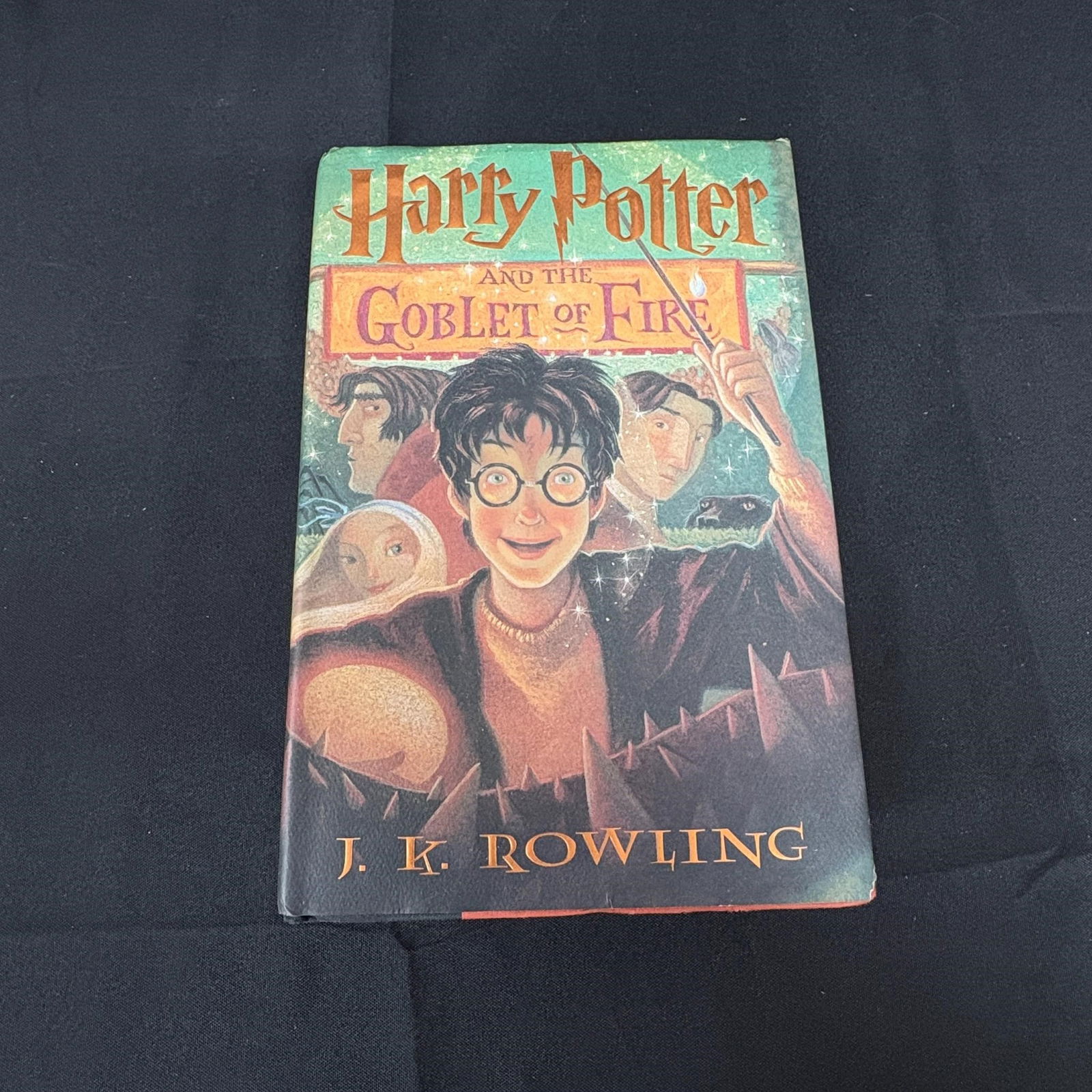 Harry Potter Goblet of Fire 1st American Ed.: Harry Potter and the Goblet of Fire 1st American Edition (July 2000) Hard Cover Book. Includes Original Dust Cover. We are a veteran owned company. Please look at photos carefully. All items are avail