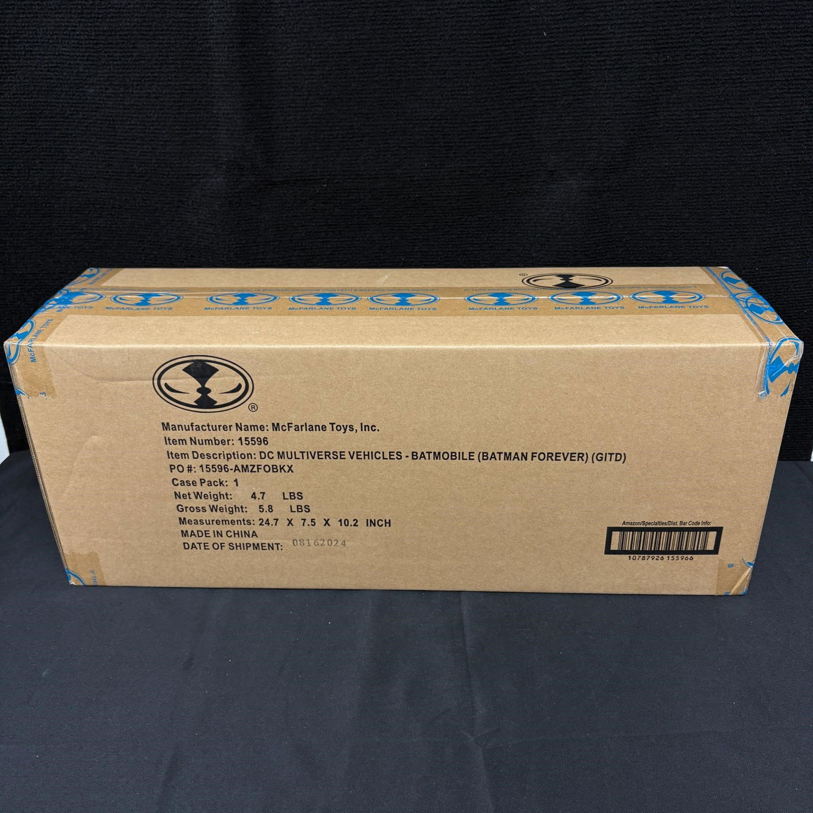 NIB Batmobile (Batman Forever) DC Multiverse (1 of 3)