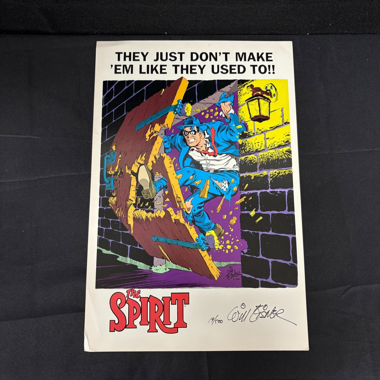 Will Eisner Signed LE Color Spirit Print (1 of 2)