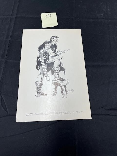 Rob Kline Signed 'Sinar' Character Print (1 of 1)