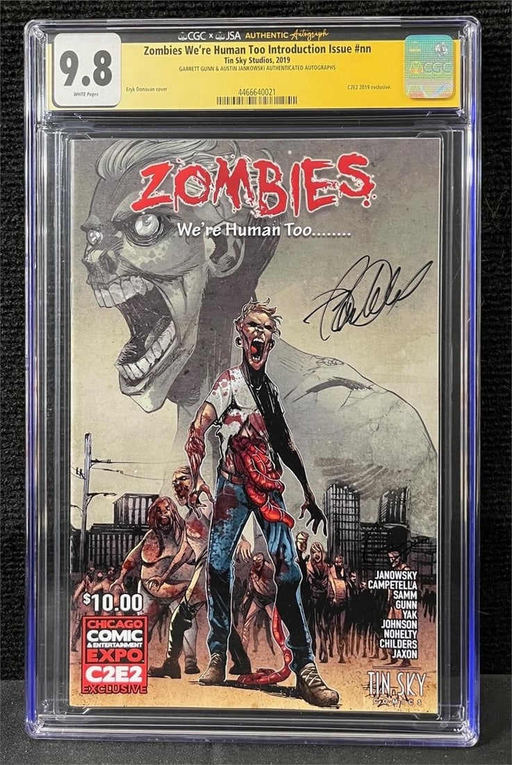 Zombies Comic Expo Ed. Signed by Gunn + (1 of 1)