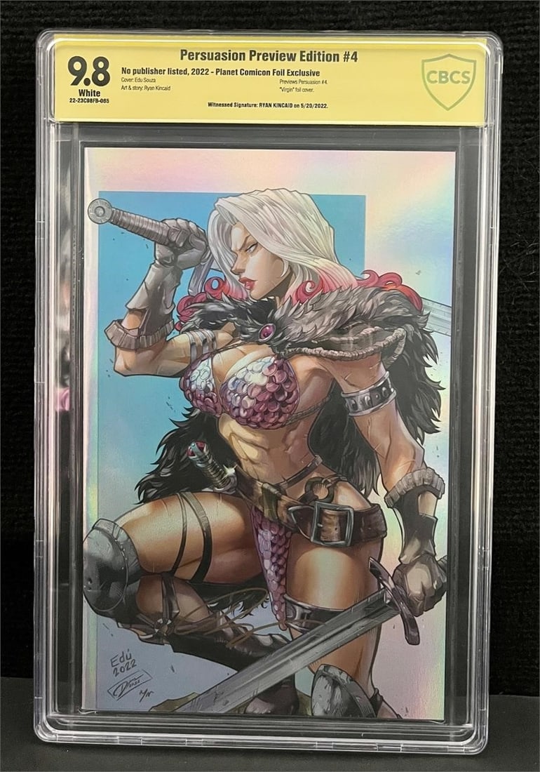 Ryan Kincaid Signed Persuasion LE Comic COA (1 of 2)