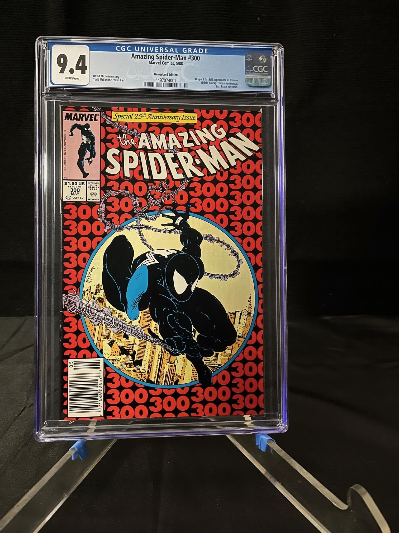 Amazing Spider-man 300 Newsstand Ed Comic CGC 9.4 (1 of 1)