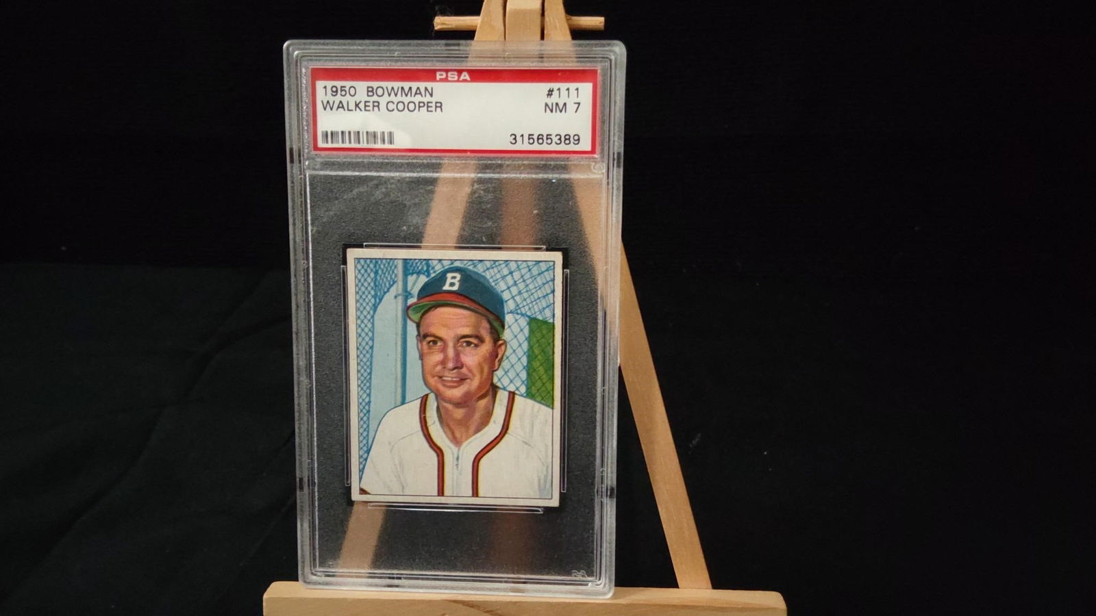 Walker Cooper 1950 Bowman #111 PSA 7 (1 of 1)