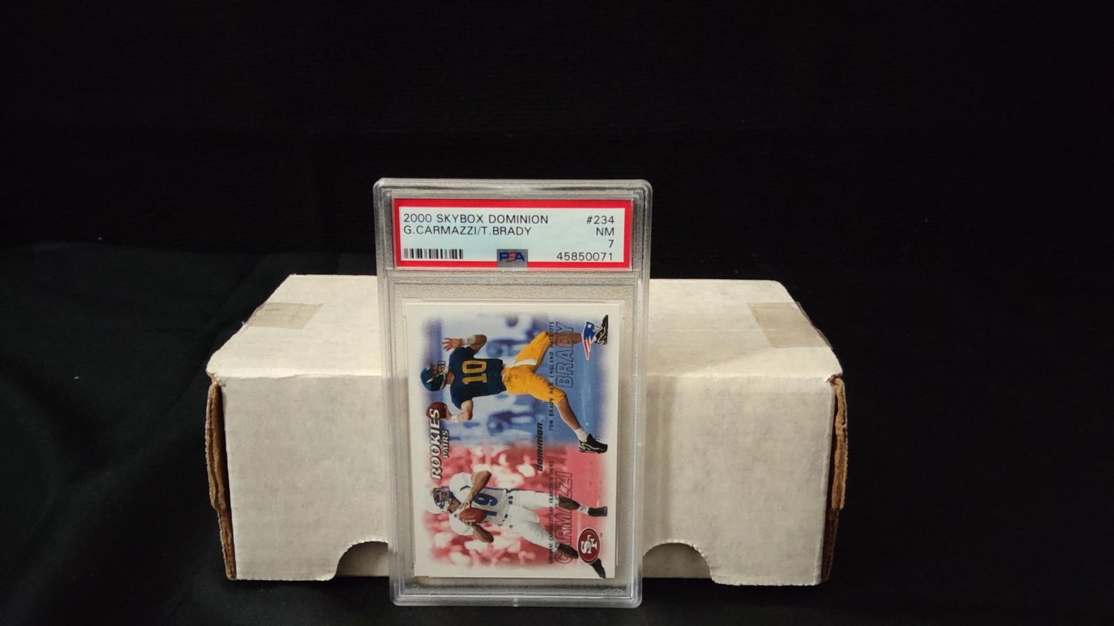 2000 Skybox Dominion Tom Brady PSA 7 (1 of 1)