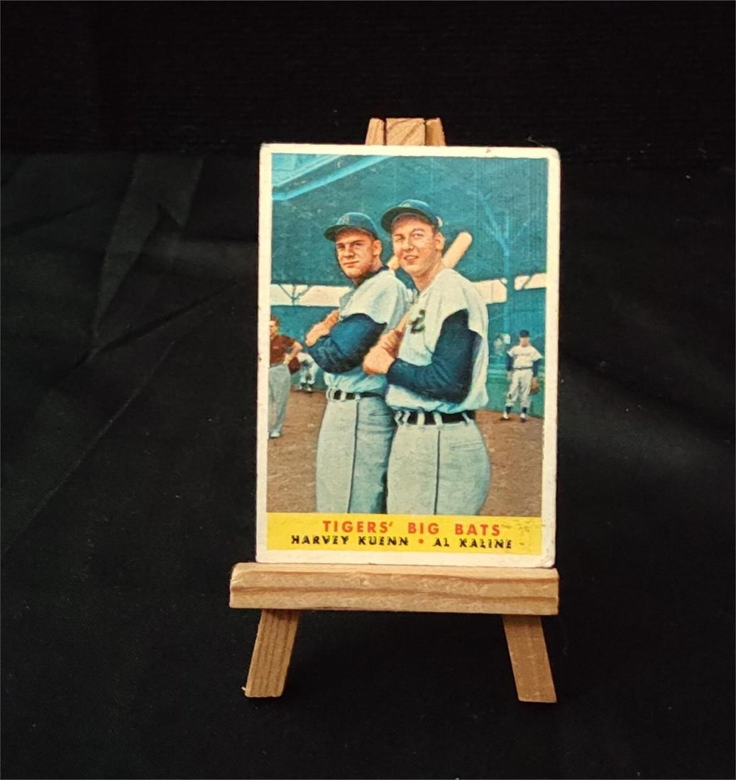 Al Kaline & Harvey Kuenn 1958 Topps #304 (1 of 2)