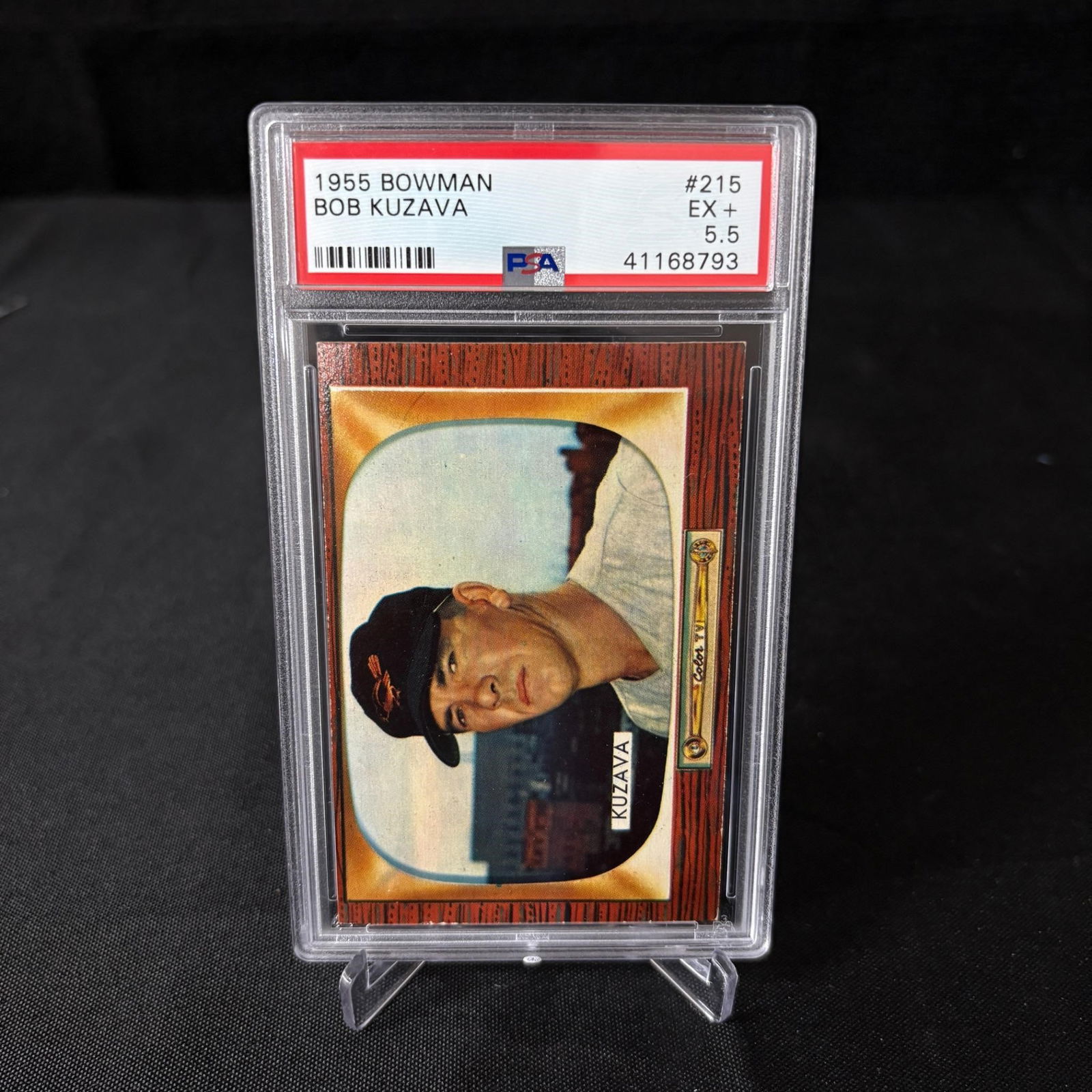 PSA 5.5 Bob Kuzava 1955 Bowman (1 of 2)