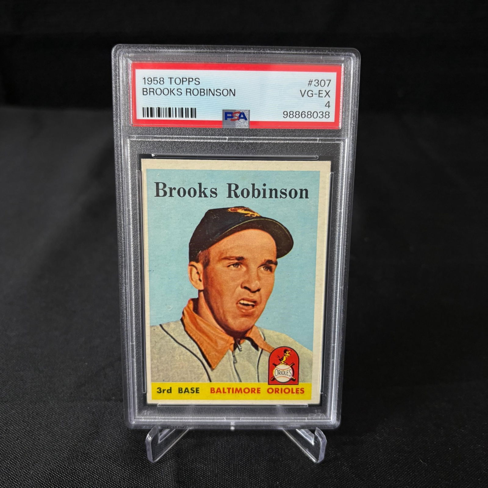 1958 Topps Brooks Robinson PSA 4 Baseball Card (1 of 2)