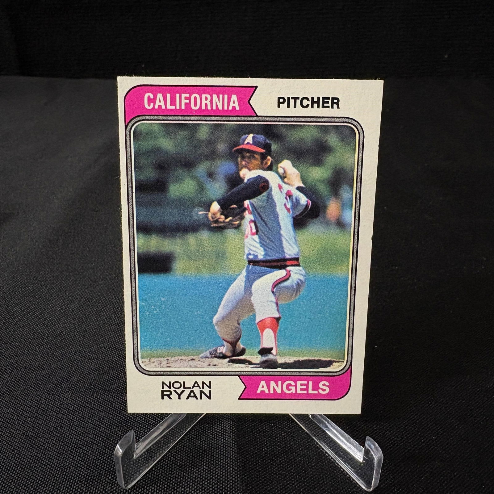 Nolan Ryan 1974 Topps #20 Baseball Card (1 of 2)