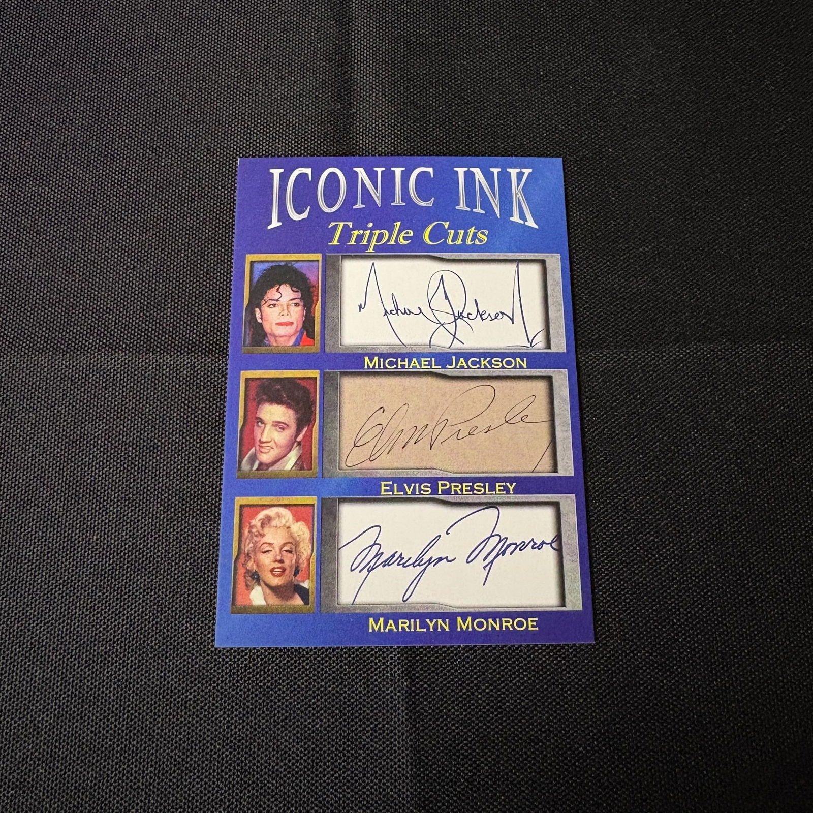 Jackson/Presley/Monroe Card #/1000 (1 of 2)
