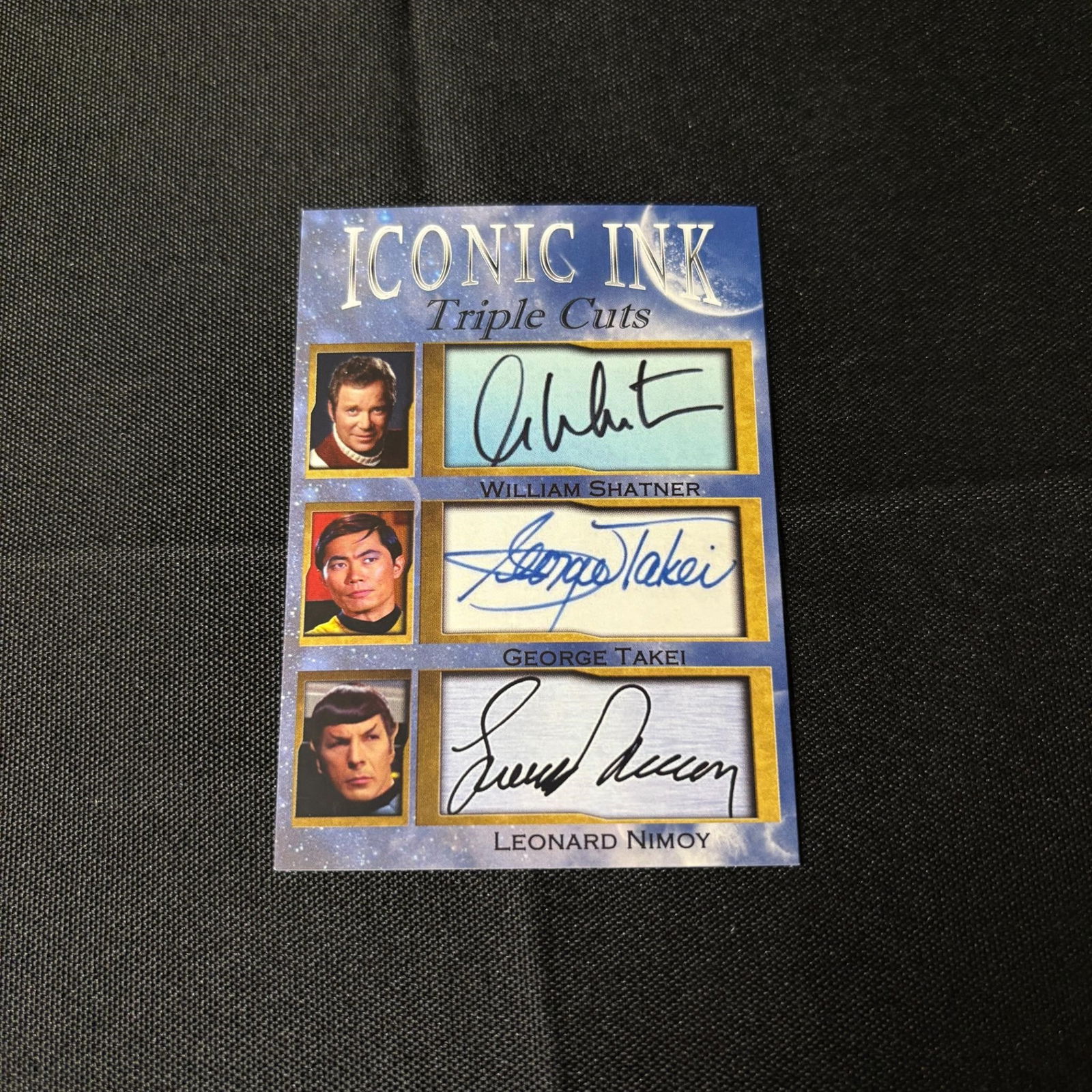 Shatner/Nimo/Takei Card #/1000 (1 of 2)