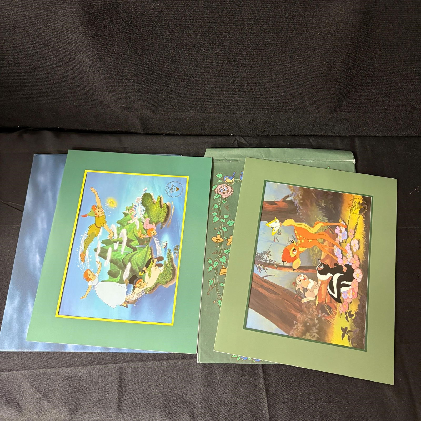 Peter Pan, Bambi Disney Exclusive Lithographs (1 of 5)