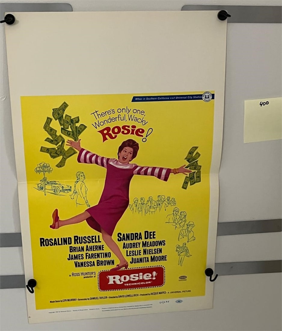 Rosie! Original Movie Window Card (1 of 5)