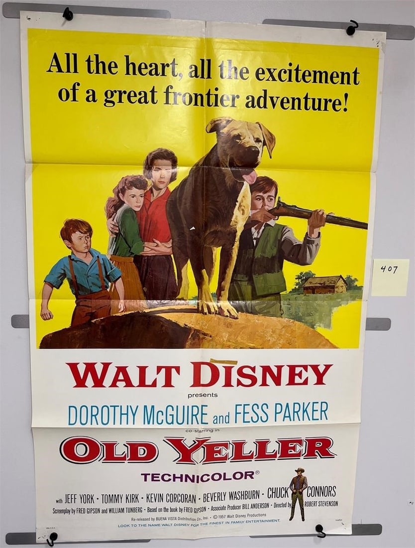 Walt Disney's Old Yeller R65 Movie Poster (1 of 6)