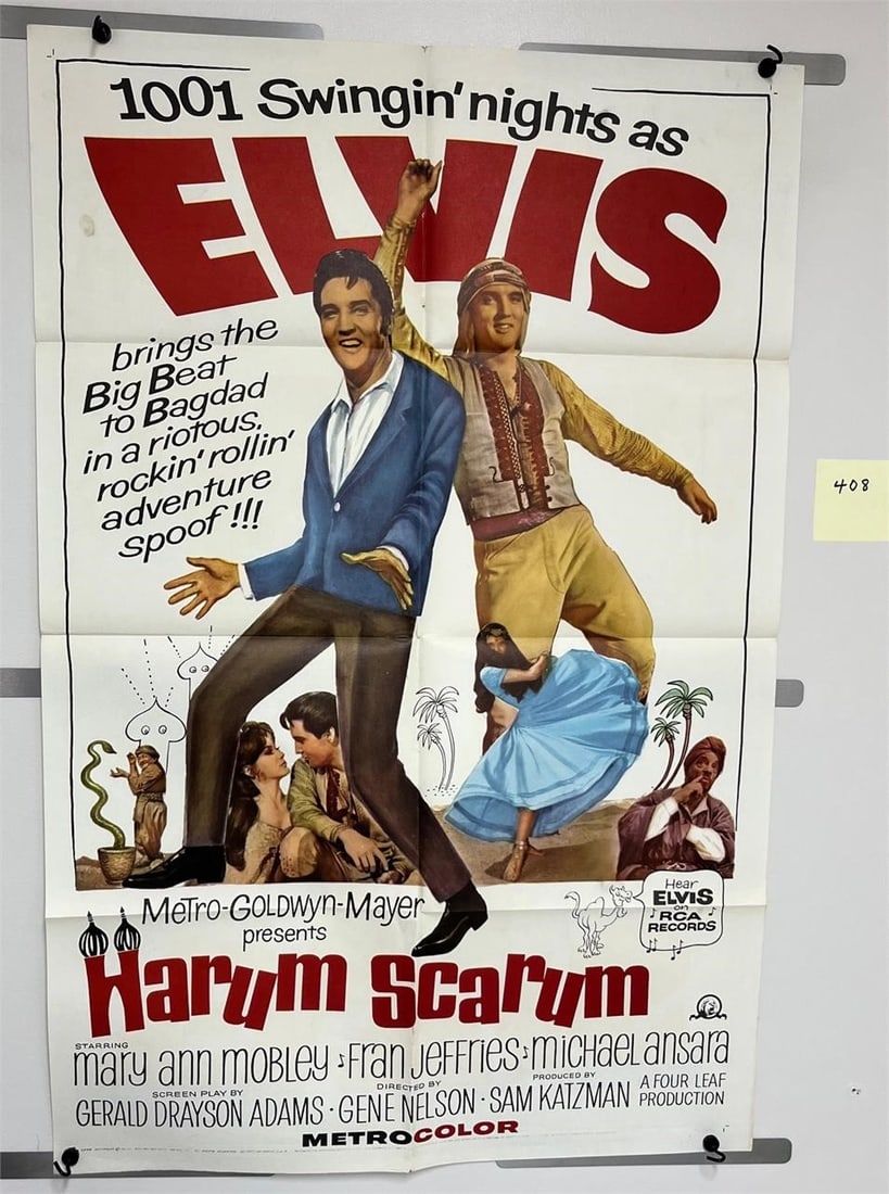 Elvis Harum Scarum Original Movie Poster (1 of 6)
