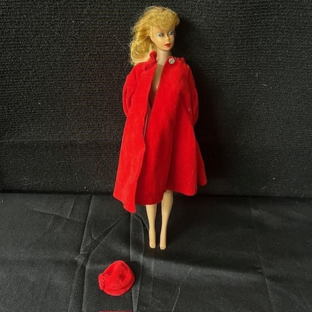 1958 Vintage Mattel Barbie Doll Model B4 LVIII (1 of 3)