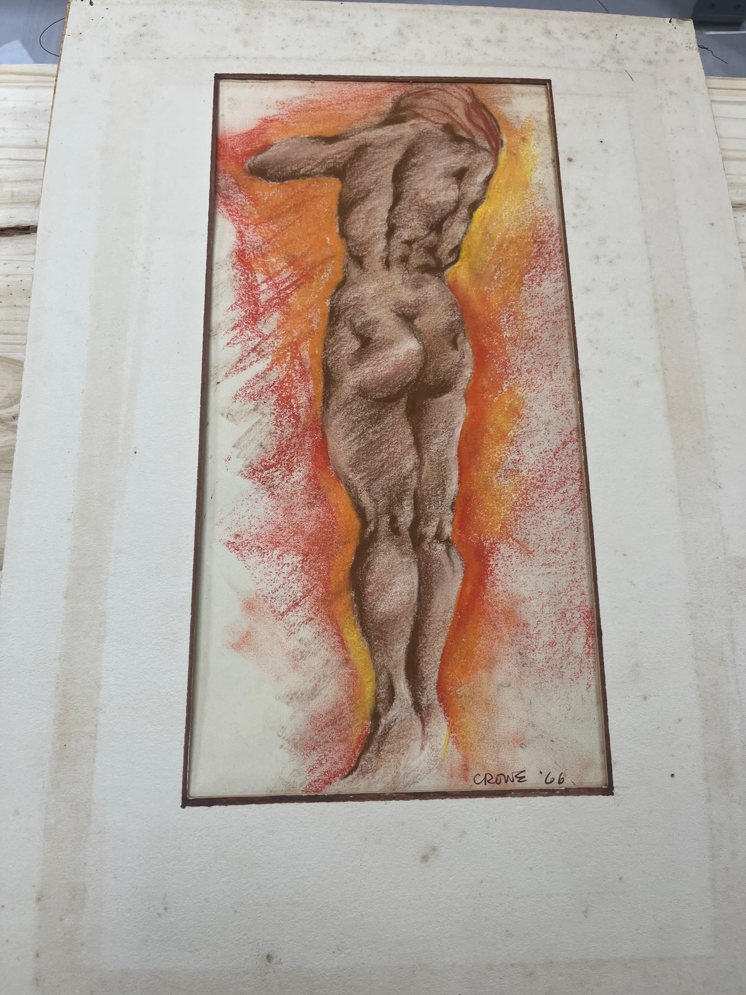Edith Crow Original Water Color Painting: We are a veteran owned company. Please look at photos carefully. All items are available for virtual preview by appointment. As a result, all sales are final. All estimate values are just estimates an