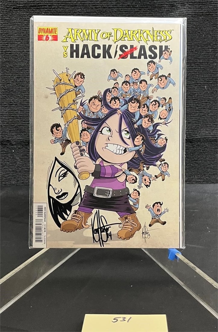 Ken Haeser Signed & Sketch Hack/Slash Comic w/COA (1 of 3)