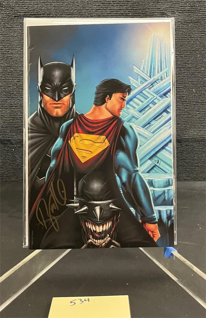 Ryan Kincaid Signed Batman/Superman Comic (1 of 1)