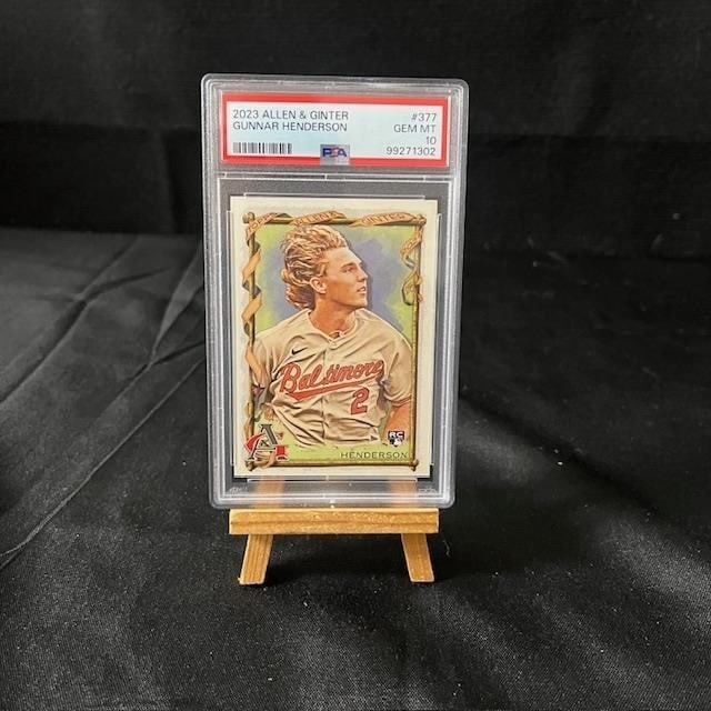 Gunnar Henderson 23 Allen & Ginter RC PSA 10 Card (1 of 1)