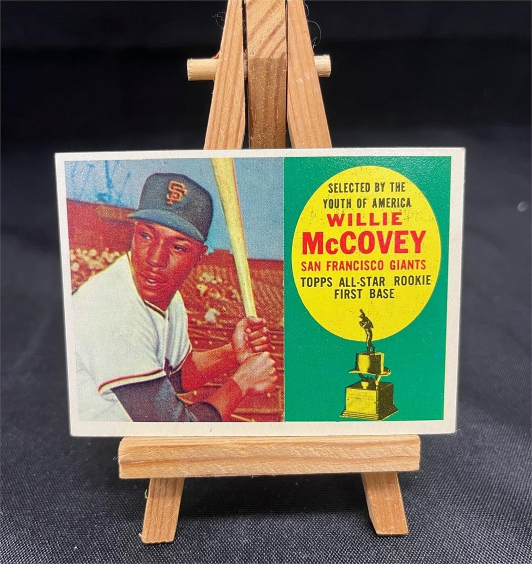 Willie McCovey 1960 Topps Baseball Card RC #316 (1 of 2)