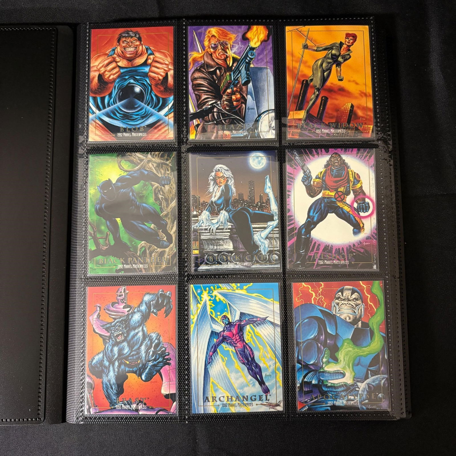 1992, 93 Marvel Master Pieces, '94 Spiderman Cards (1 of 10)