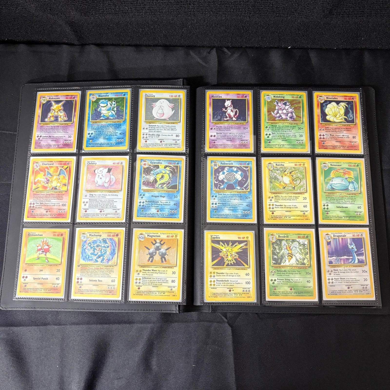 Complete Base Set Unlimited Pokemon Card Set. (1 of 8)