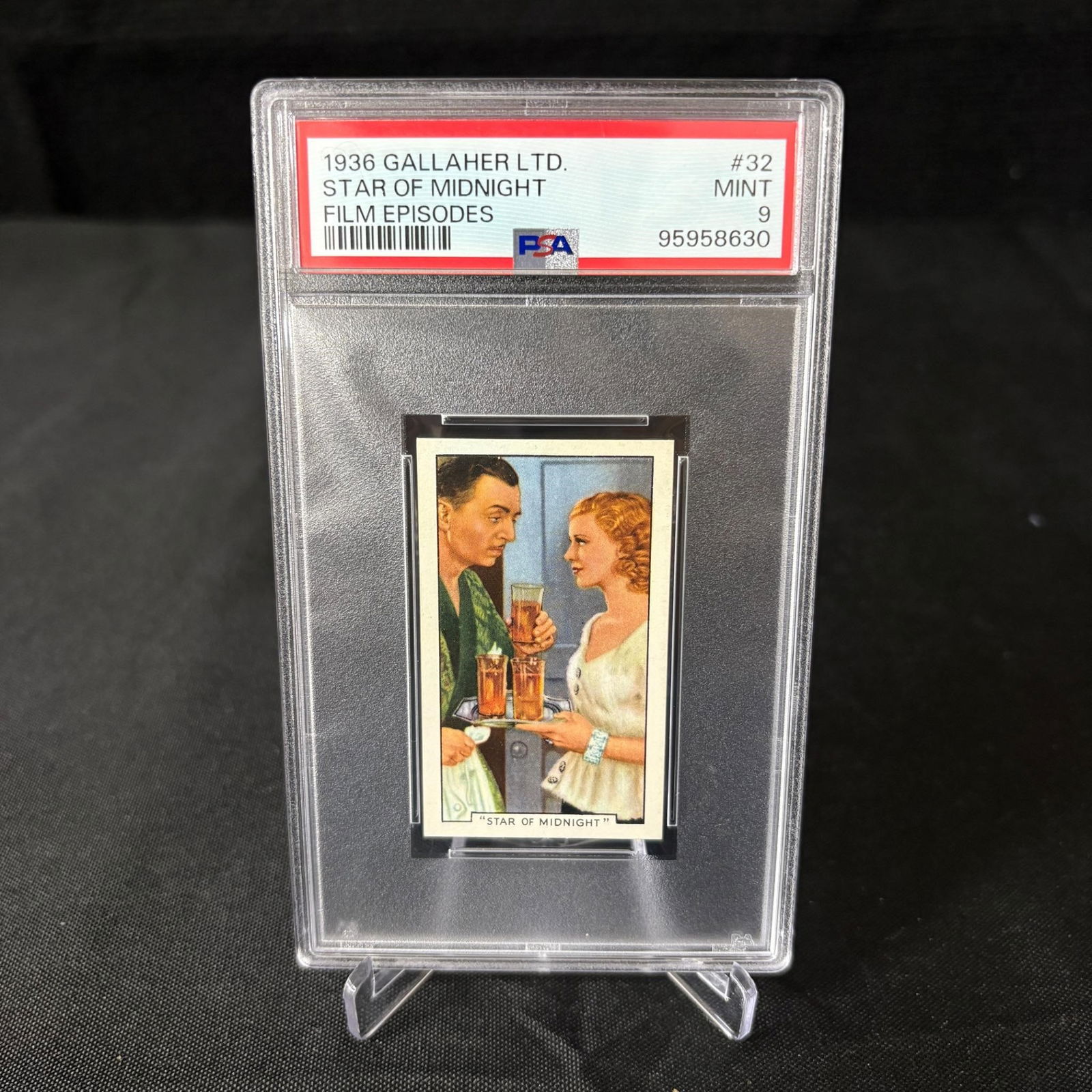 PSA 9 Star of Midnight 1936 Gallaher (1 of 2)
