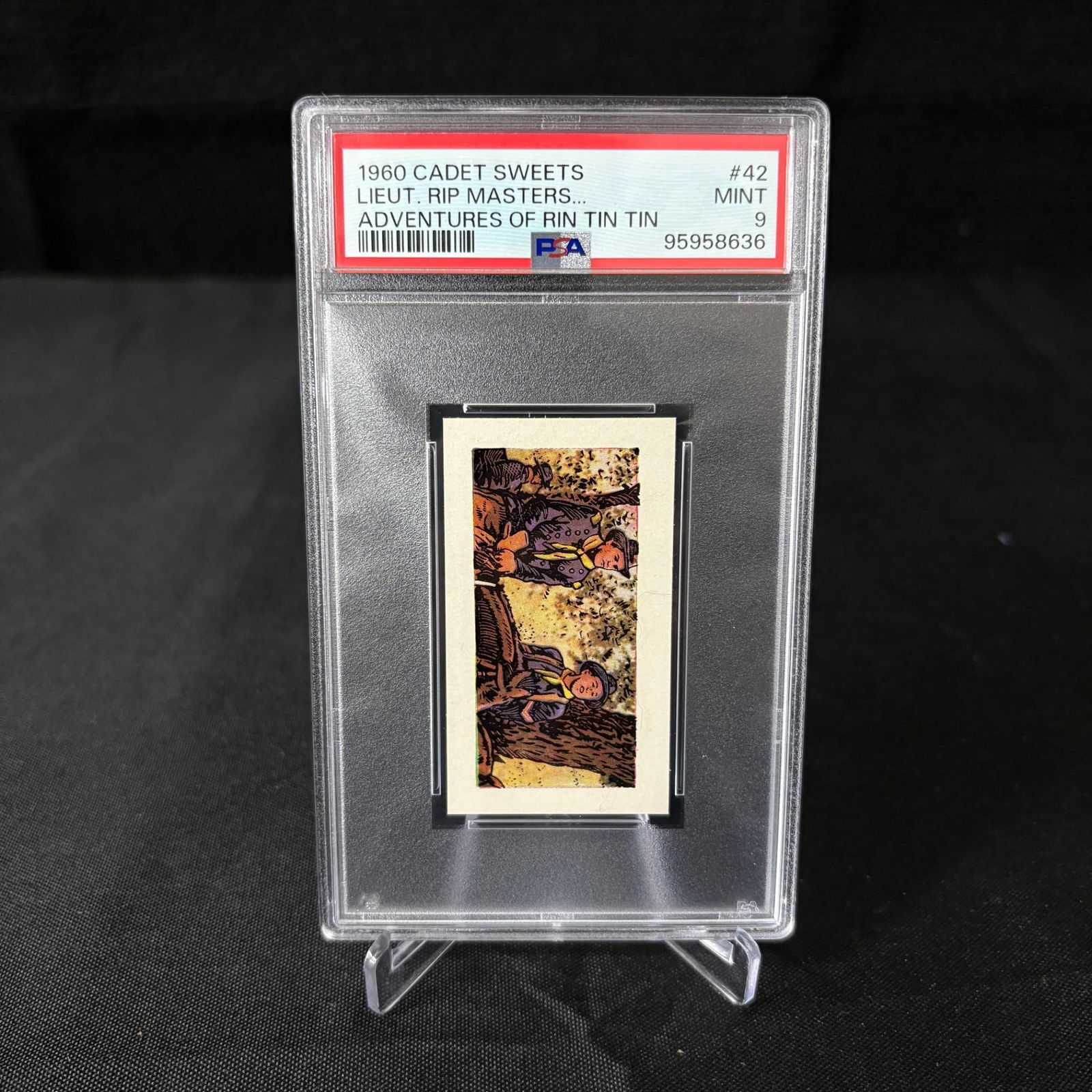 POP 3 PSA 9 Rip Masters 1960 Rin Tin Tin (1 of 2)