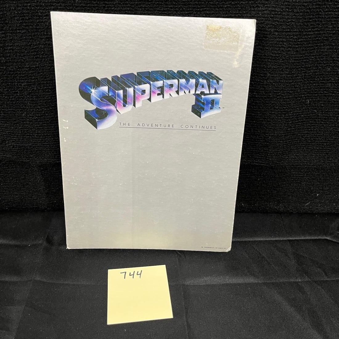 Superman II Movie Press Guide: We are a veteran owned company. Please look at photos carefully. All items are available for virtual preview by appointment. As a result, all sales are final. All estimate values are just estimates an