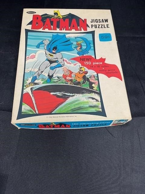 1970's Vintage Batman Jigsaw Puzzle (1 of 2)