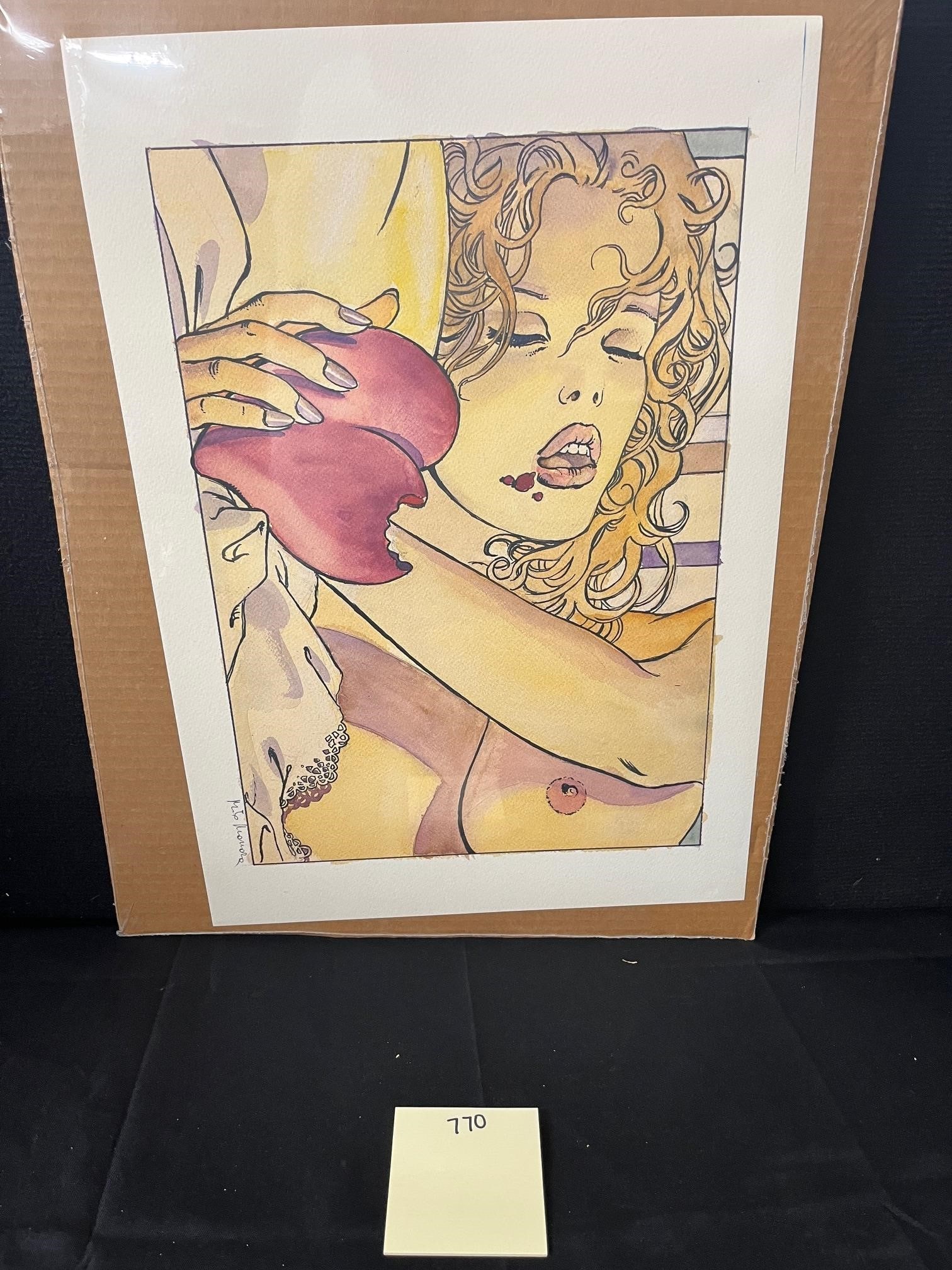 Milo Manara Signed Print (1 of 2)