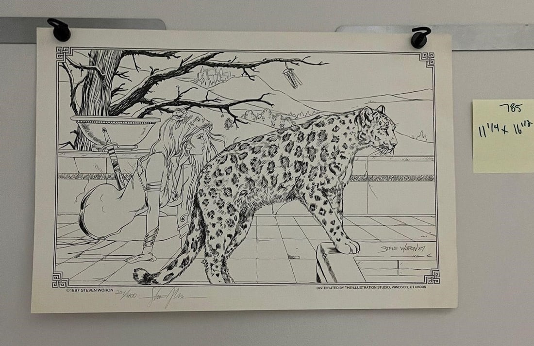 Steve Woron Signed Print (1 of 2)