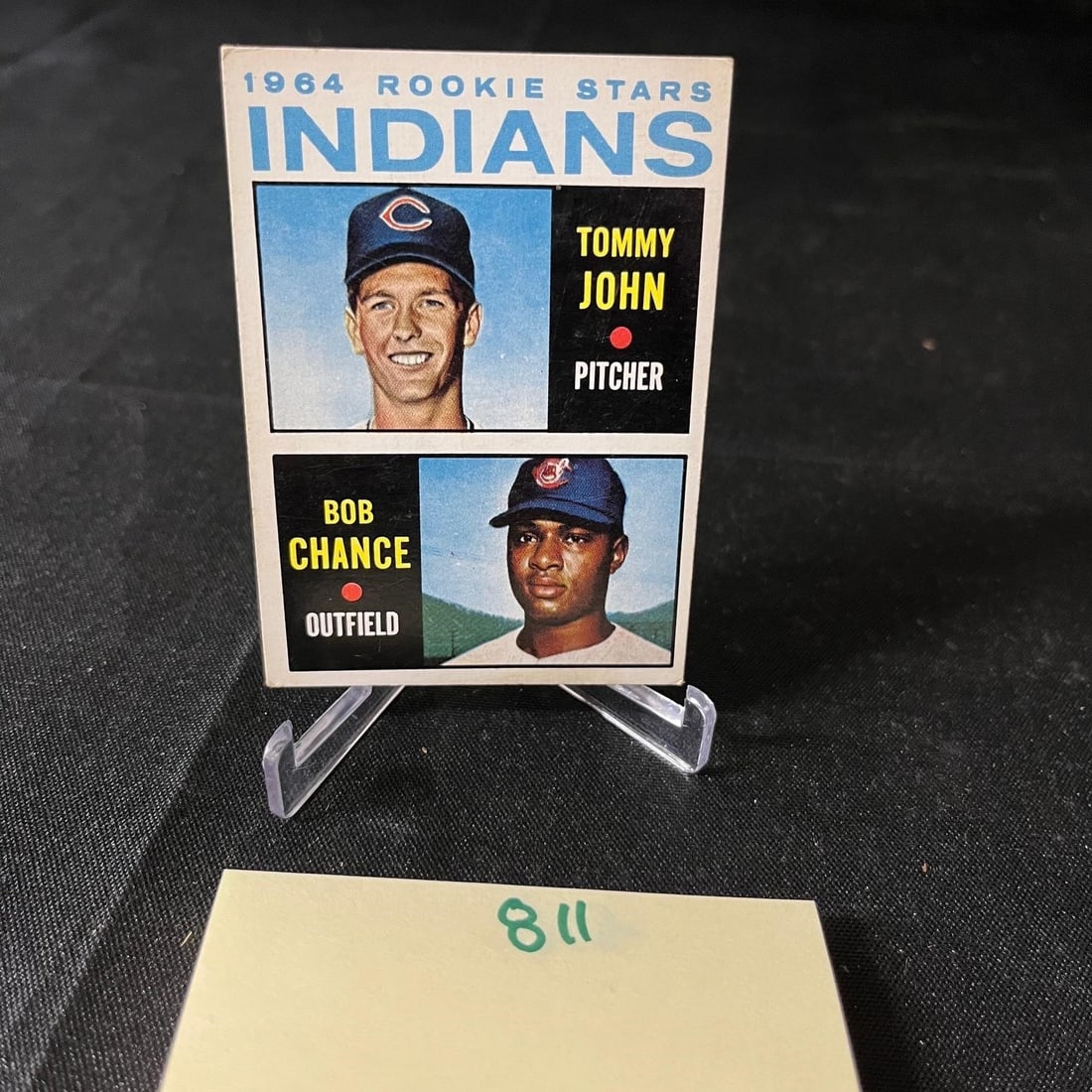 Tommy John 1964 Topps Baseball Card RC #146 (1 of 2)