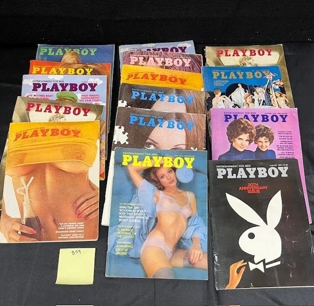 Vintage 1970's Playboy Magazines (1 of 1)