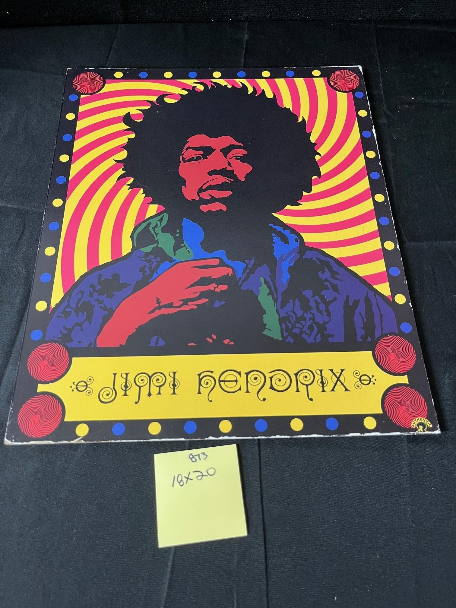 Jimi Hendrix Display Board (1 of 2)