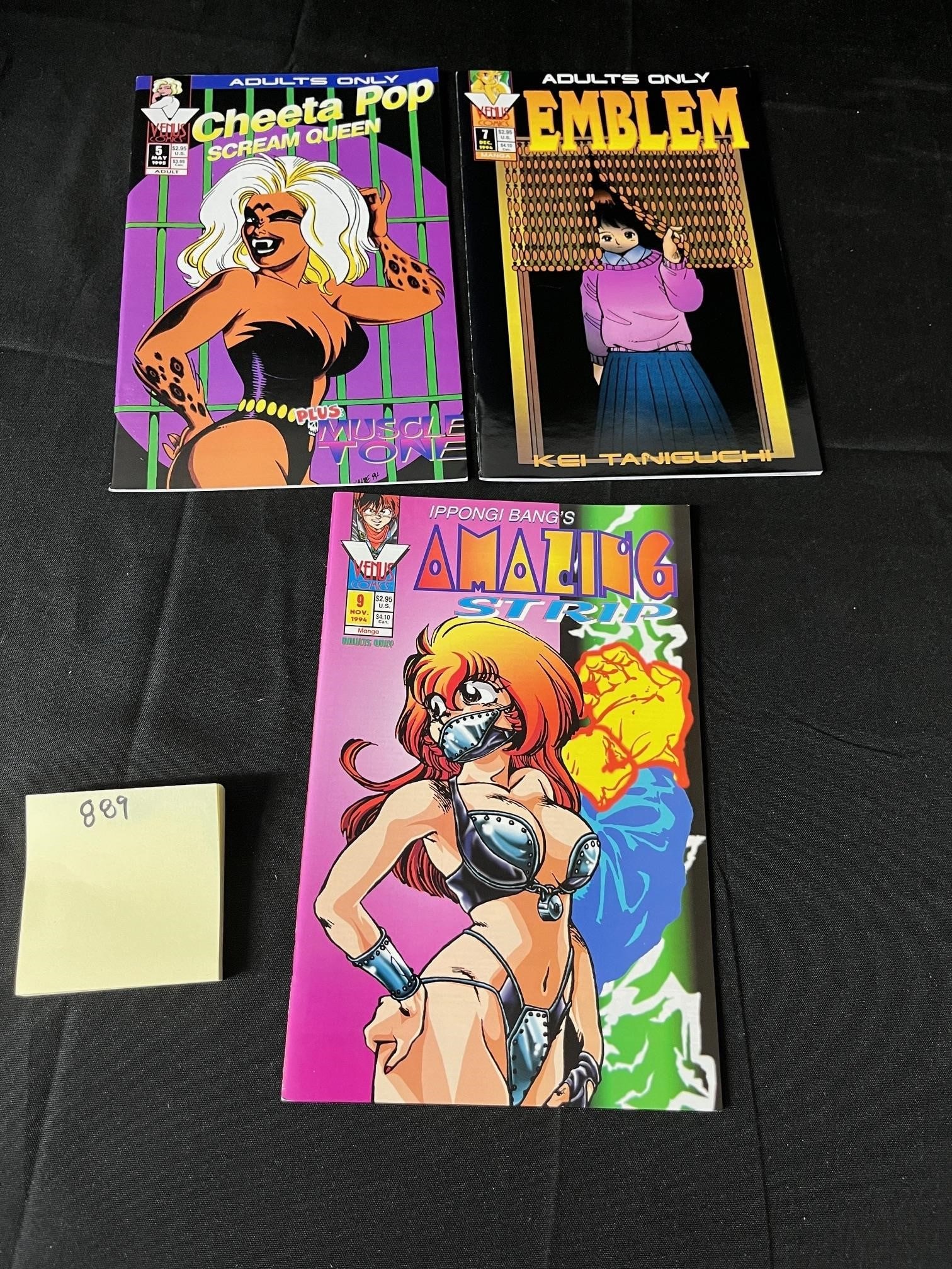 Adult Comics 3 comic lot (1 of 1)
