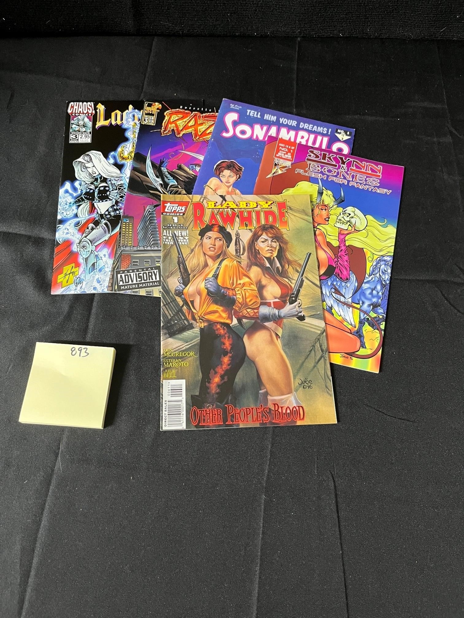 Bad Girl Comics w/ Lady Death & Rawhide (1 of 1)