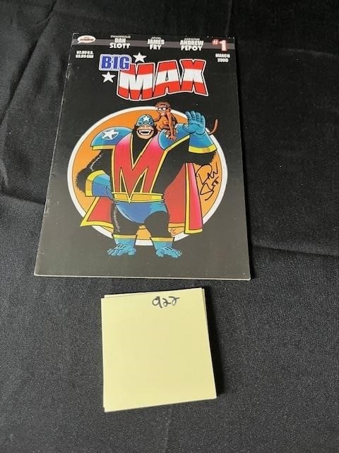 Dan Slott Signed Big Max Comic (1 of 1)