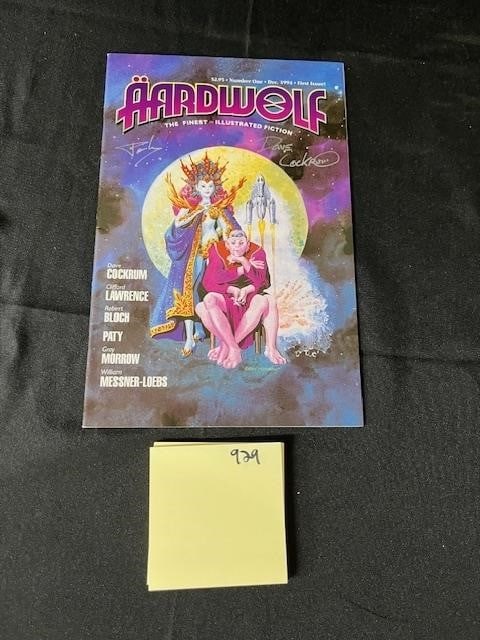 Dave Cockrum + Signed Aardwolf #1 Comic Book (1 of 1)