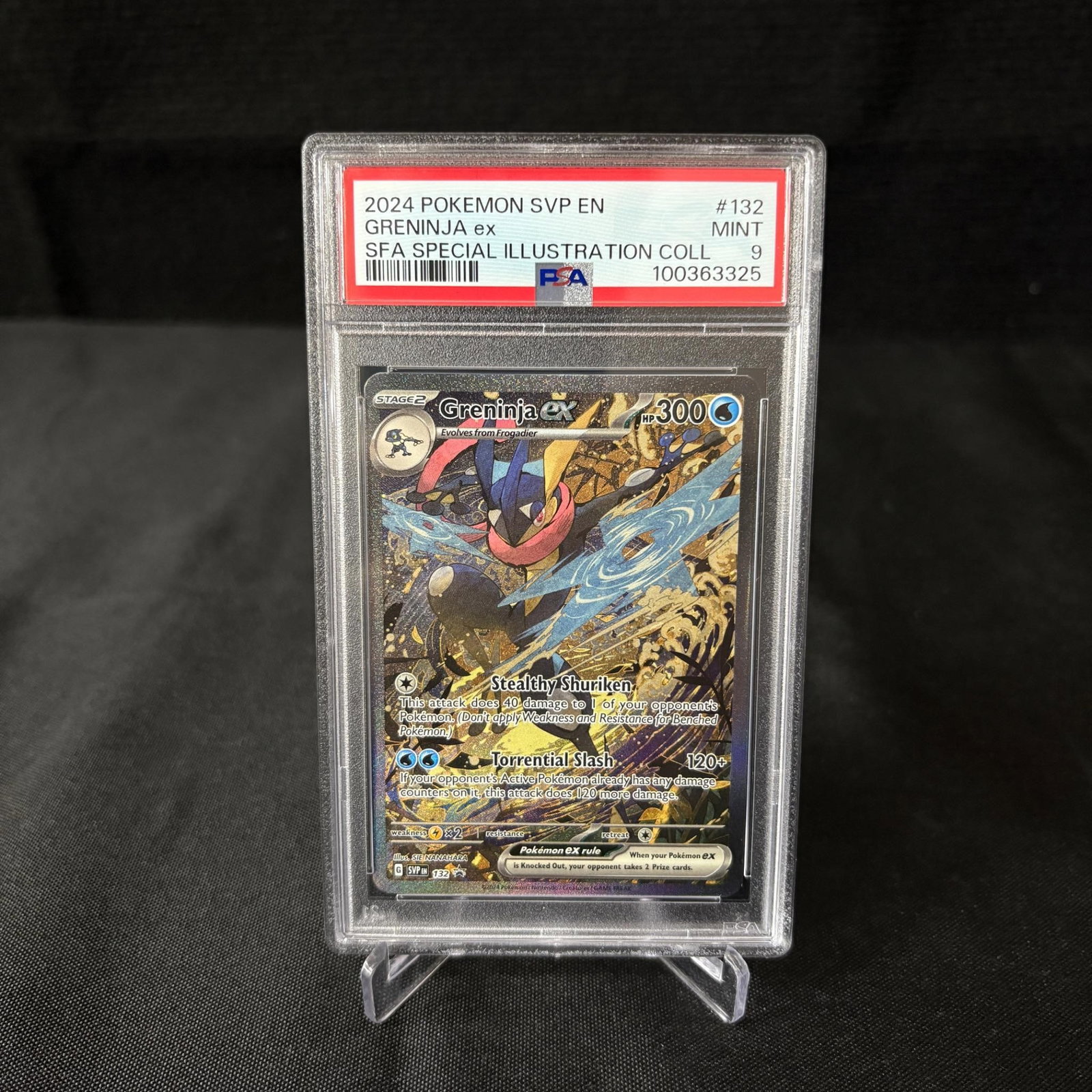 PSA 9 Greninja EX SFA Special Illustration Promo (1 of 2)
